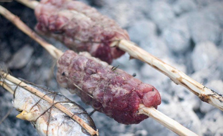L'ARISTA ALLO SPIEDO ALLA TRAPPER